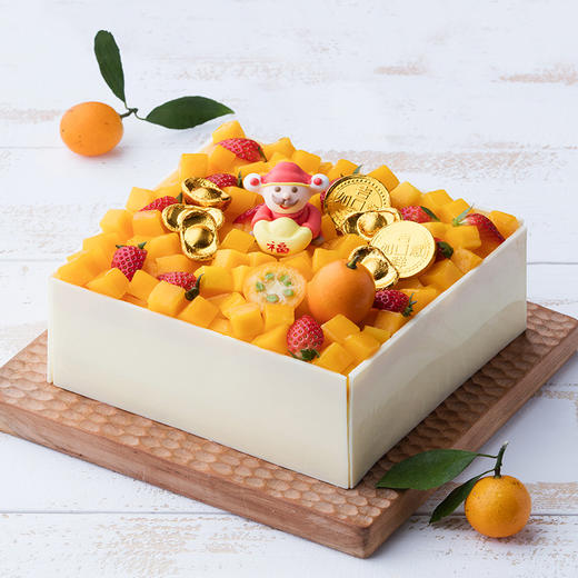 【高州】金玉满堂蛋糕-2磅198元 商品图0