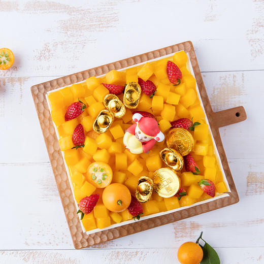 【高州】金玉满堂蛋糕-2磅198元 商品图3