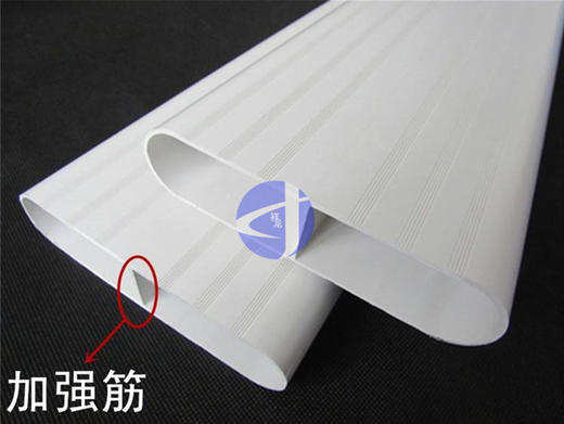 TC扁管白色2.0厚 环保PVC料  130mm*30mm 3M/根 商品代码82701 商品图0