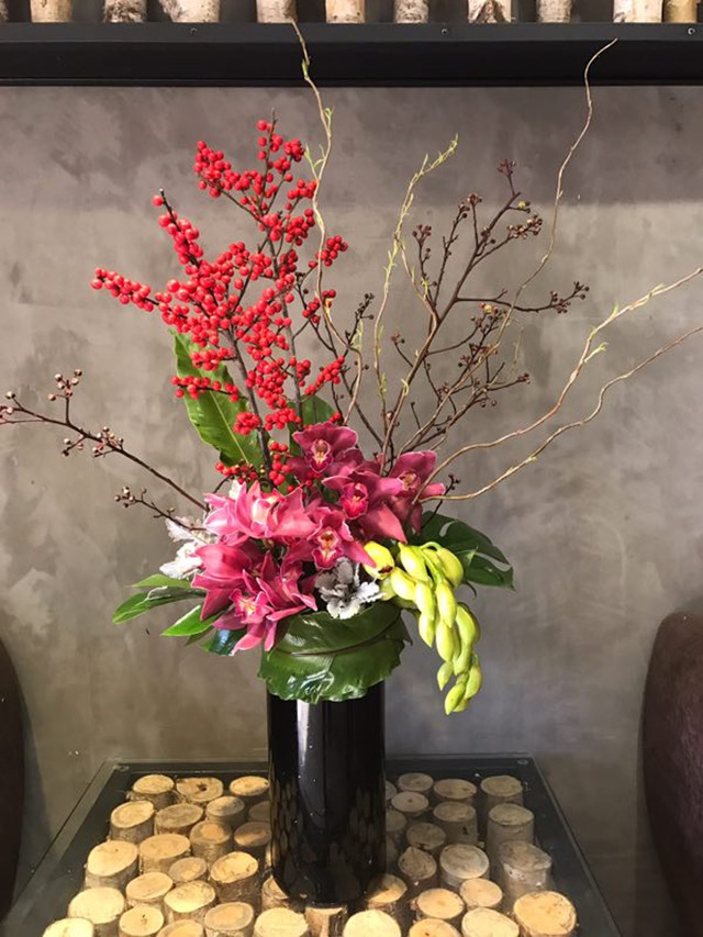 北美冬青 - 新年家庭瓶插