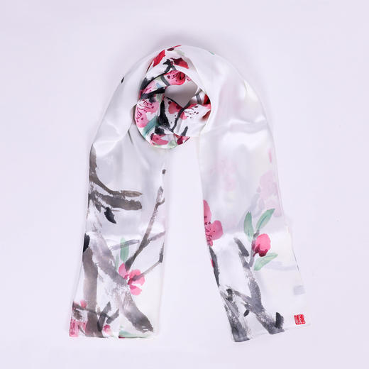 真丝丝巾︱真丝素绸缎 彰显富贵吉祥 商品图4