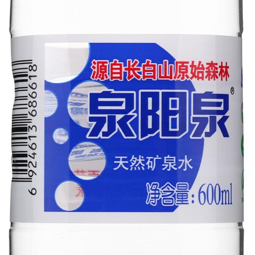 泉阳泉~天然矿泉水600ml*24瓶整箱装 商品图6
