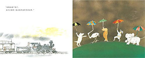 蒲蒲兰 请让我留在火车上吧！约翰·伯宁罕 3-4-5-6岁儿童 正版 商品图3