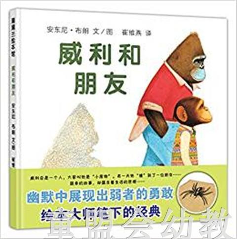 蒲蒲兰 威利和朋友 安东尼·布朗 3-4-5-6岁儿童绘本 正版 商品图0