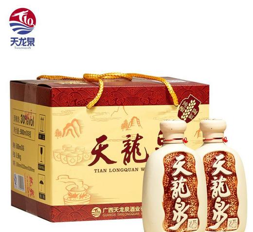 30° 天龙泉瓦罐  米香型白酒  500ml/瓶 商品图1