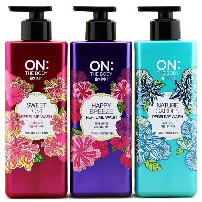 韩国LG浪漫香水沐浴露500ml