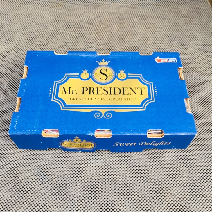 智利双j车厘子蓝色礼盒装