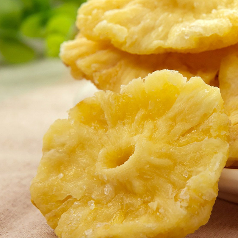 南港渔铺 散装凤梨干（菠萝干）1500g（3斤）