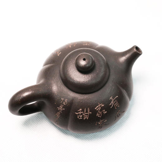 【甜瓜壶】朱扣喜大师手工紫砂壶