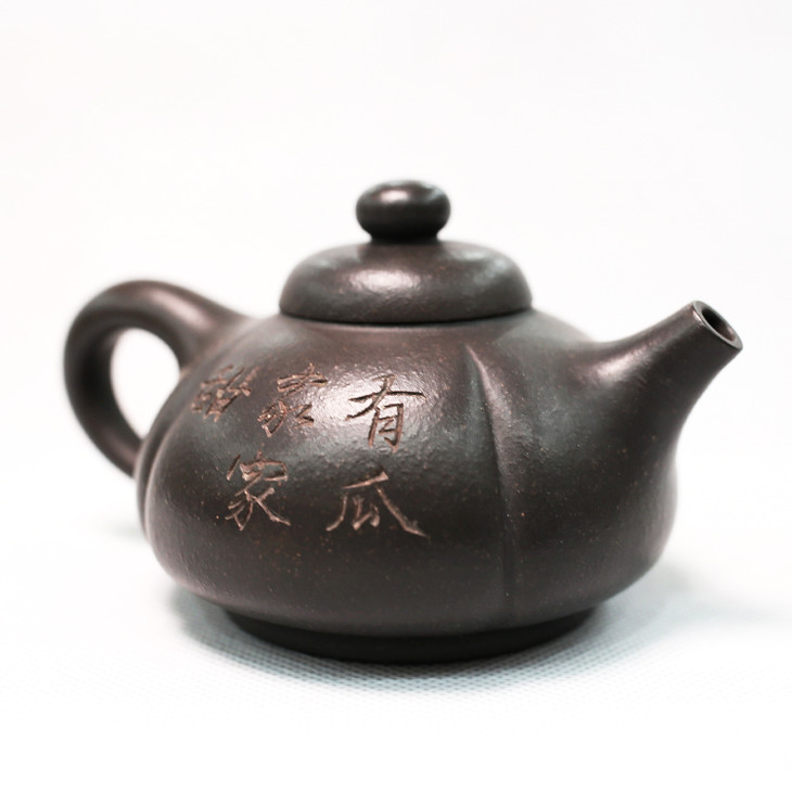 甜瓜壶朱扣喜大师手工紫砂壶