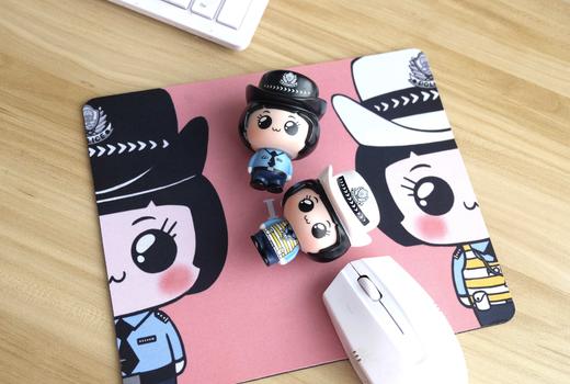 叱咤卡通鼠标垫 女警版鼠标垫 商品图4