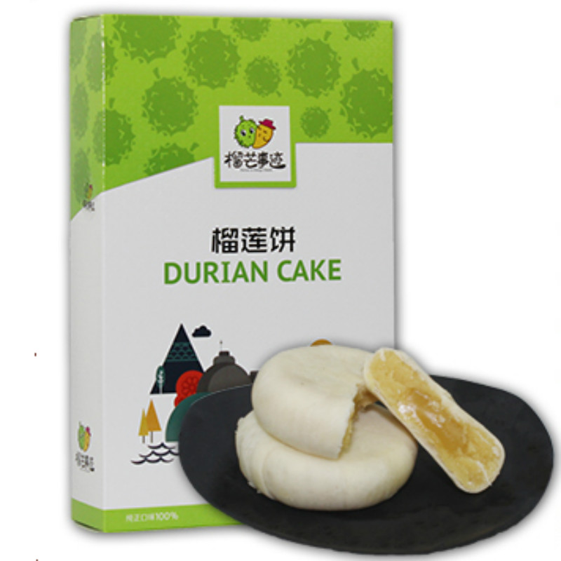 榴芒事迹 榴莲饼280g