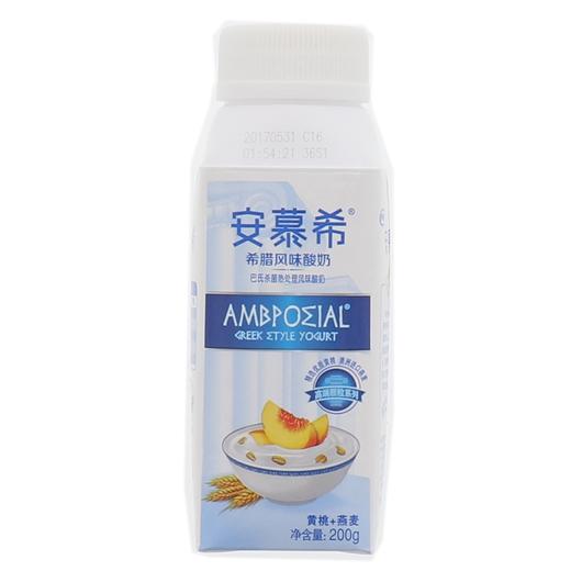 伊利安慕希黄桃燕麦味奶200g 商品图0