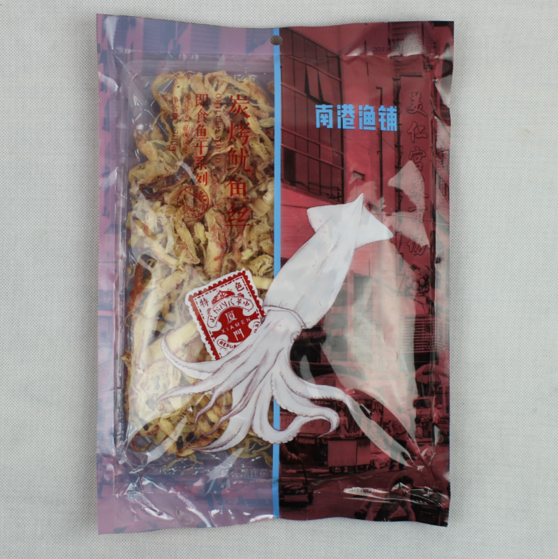 南港渔铺 碳烤鱿鱼丝150g