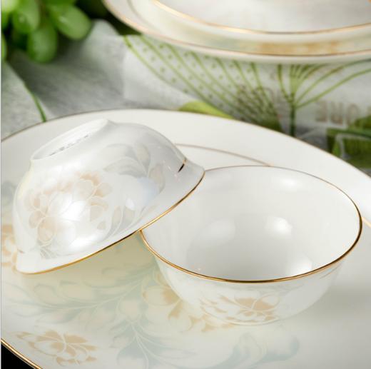 。骨瓷碗盘碟套装家用陶瓷碗 商品图4