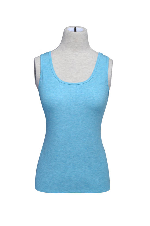 FF竹纤维女竹条纹背心216 商品图0