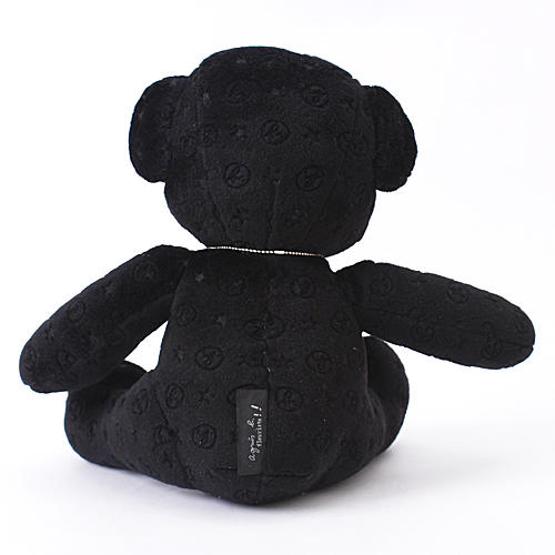 agnesb黑色毛绒卡通熊仔玩具熊