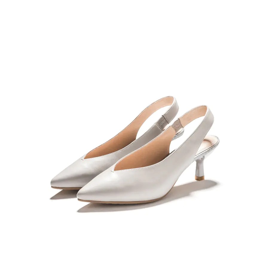 灰色羊皮革女皮凉鞋 wt7-2806dp1ah8