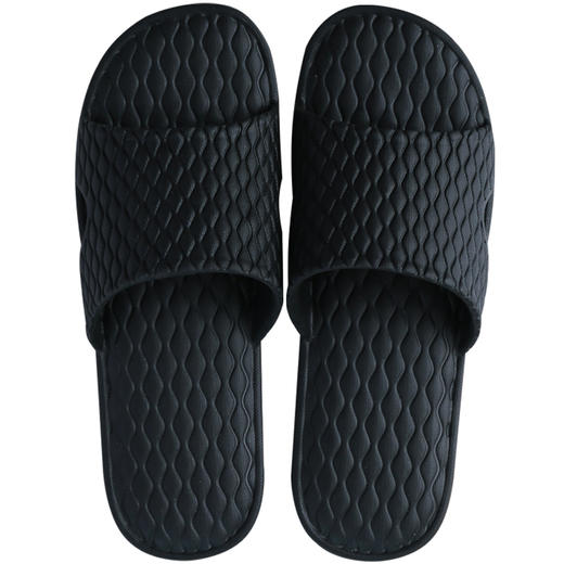 日式无味家居室内防滑软底情侣拖鞋 商品图4