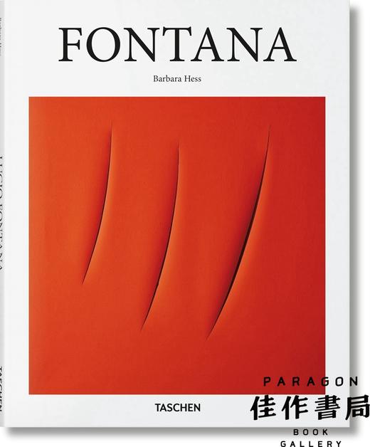 Fontana/丰塔纳-意大利艺术家 简洁主义 原版画册 Taschen【Basic Art】系列 商品图0