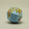 地球科学馆 组合式地球仪 纸质手工拼装地球仪 六款可选 商品缩略图0