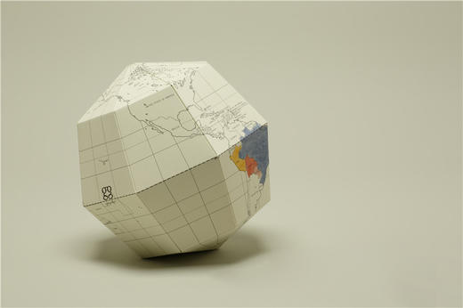 地球科学馆 空白组合式 地球仪 手工制作拼装地图 多款可选 商品图3