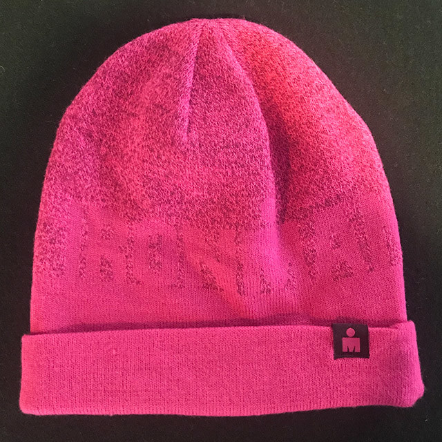 ironman粉色帽子beanie2cuffed粉色
