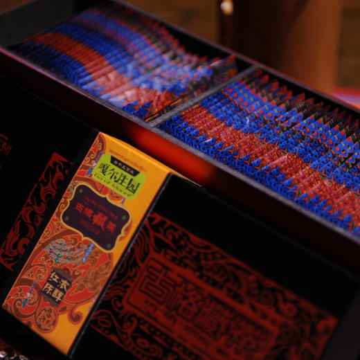 雅安藏茶 古格藏茶黑藏金5g*52木盒装 深发酵口感醇厚 商品图1