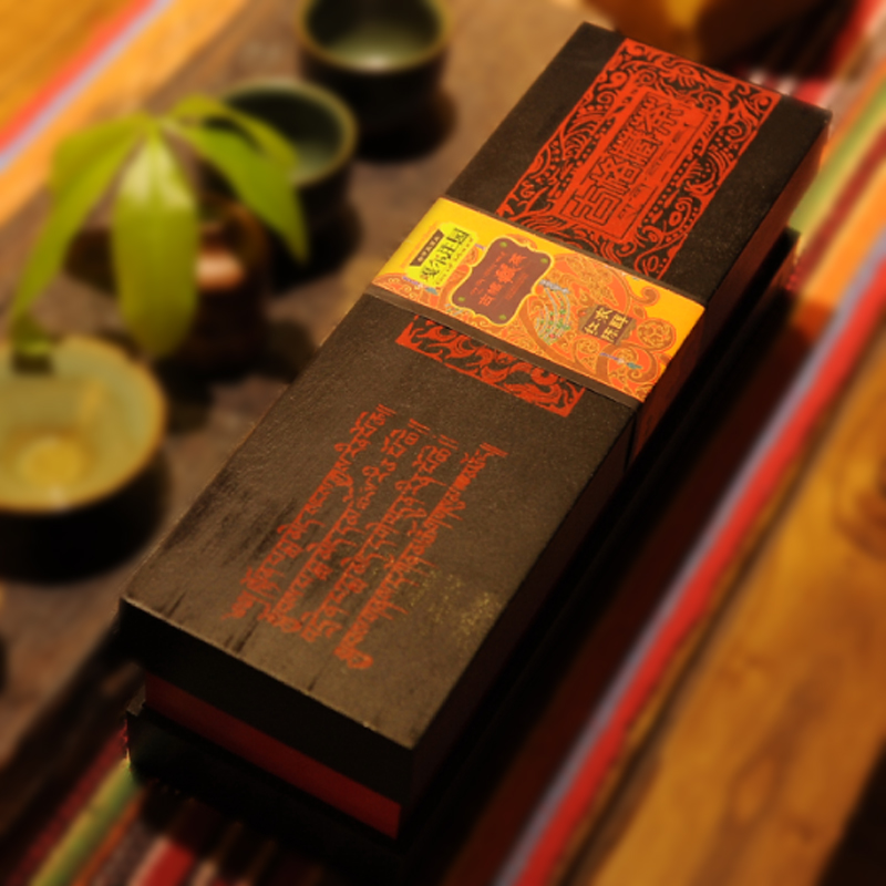 雅安藏茶 古格藏茶黑藏金5g*52木盒装 深发酵口感醇厚