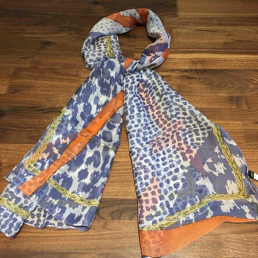 桑蚕丝印花长巾 商品图4