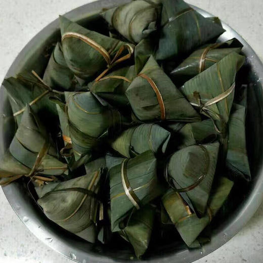 金乡水蒸工艺米粽子 （请蒸后再吃以免颗粒感） 寄顺丰运费自理 商品图2