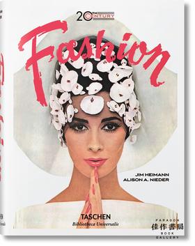 20Th Century Fashion.20世纪时装插画百年服装广告彩绘/全新现货