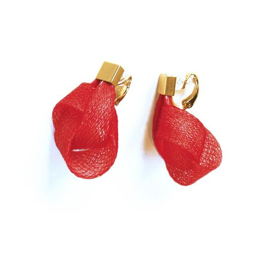 北京仓｜Vlum-Déliée-Framboise 树莓红 耳夹（无需耳洞）［法国设计师］ 商品图1