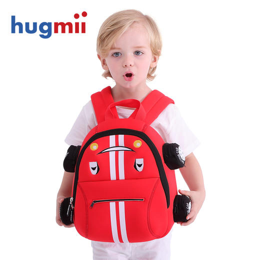 hugmii卡通立体造型双肩书包幼儿园背包 商品图3
