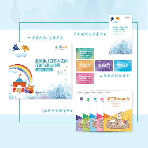全解幼儿园五大区角环创与活动指导 礼盒版（YT） 商品图3