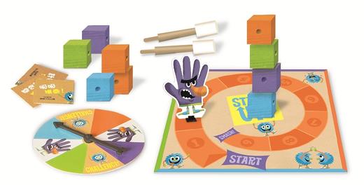 亲子儿童桌游:堆高高 stack up 益智游戏玩具