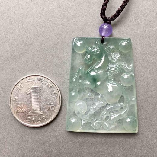 冰种飘花翡翠马牌 商品图3