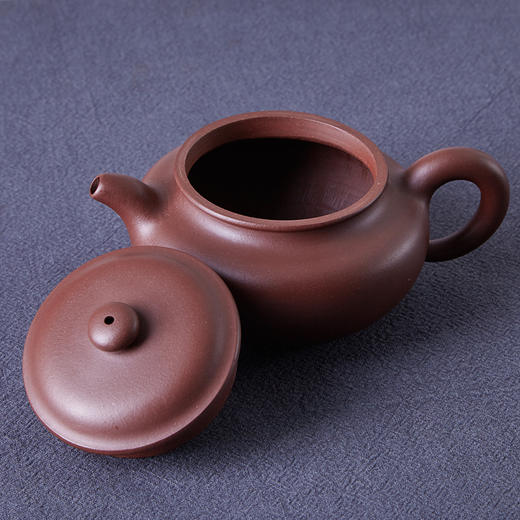 徐建勤丨手工紫砂壶 原矿老紫泥 仿古壶 250ml 国家助理工艺美术师制