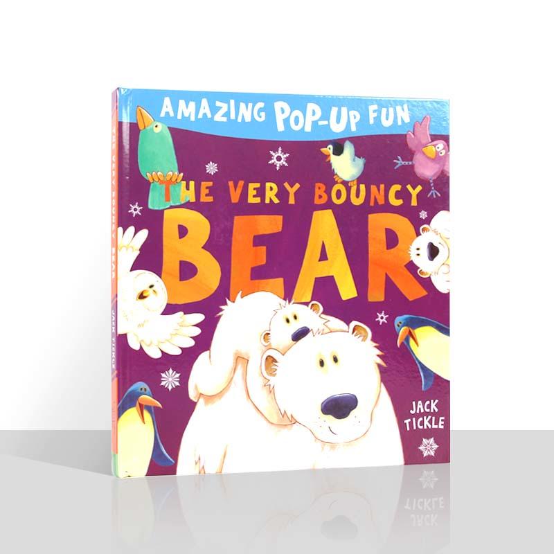 79 amazing pop-up fun: the very bouncy bear-3d动物立体书:非常