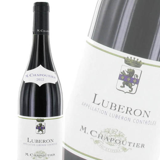 【双支特惠装】莎普蒂尔吕贝龙红葡萄酒 M. Chapoutier Luberon  750ml*2 商品图1