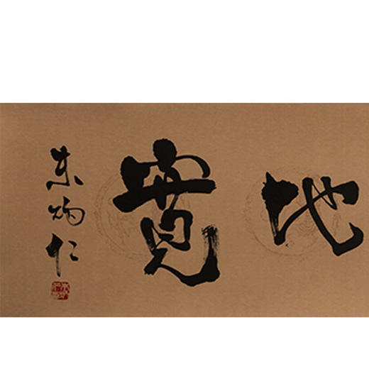 朱炳仁铜朱炳仁书法字画系列放眼天地宽收藏品艺术品礼品