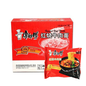 113g*24袋康师傅红烧牛肉面（袋装）