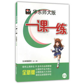 华东师大版一课一练语文九年级第二学期/9年级下华东师大出版社