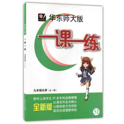 华东师大版一课一练化学九年级第二学期/9年级下华东师大出版社 商品图0