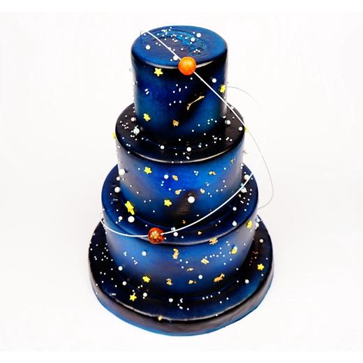 三层星空主题蛋糕（提前2天预订） 商品图0