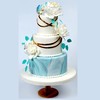 大理石鲜花主题婚庆蛋糕（提前一周预订） 商品缩略图0