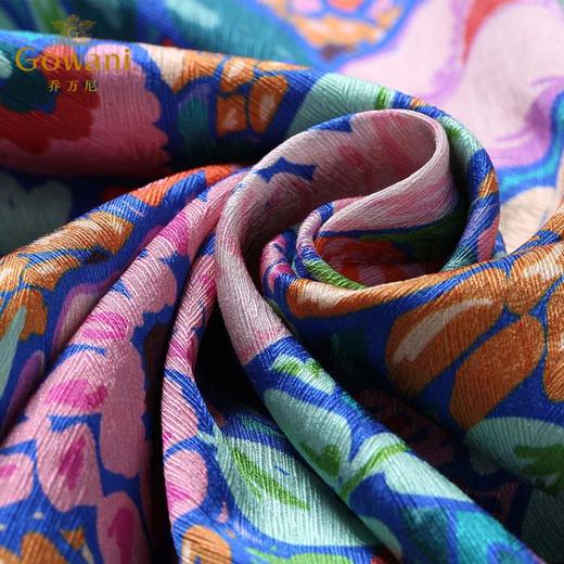 乔万尼桑蚕丝夏季修身显瘦简约真丝短袖连衣裙女EB2E891 商品图3