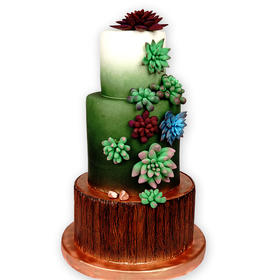 森林风婚庆蛋糕（提前一周预订）