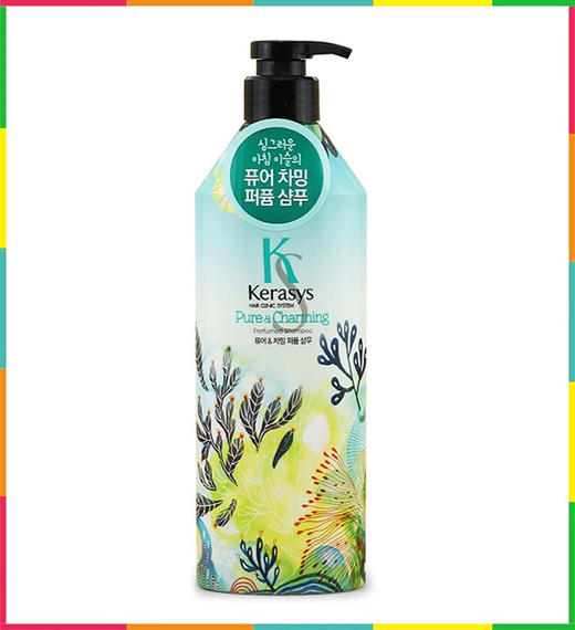 韩国爱敬花香洗发水600ml 护发素600ml一套 商品图5