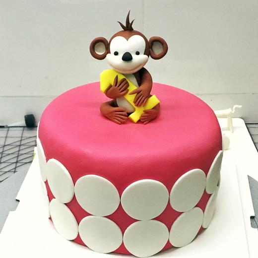 小猴子周岁蛋糕（提前24小时预订） 商品图0